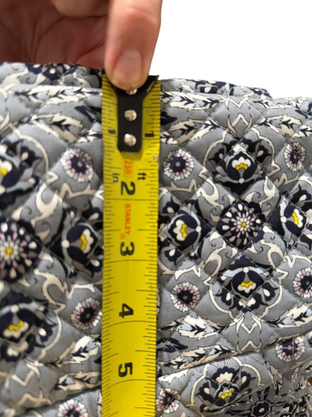 Vera Bradley Retired Plaza Tile Glenna Satchel Shoulder Bag Purse Hidding Pocket - Picture 7 of 12